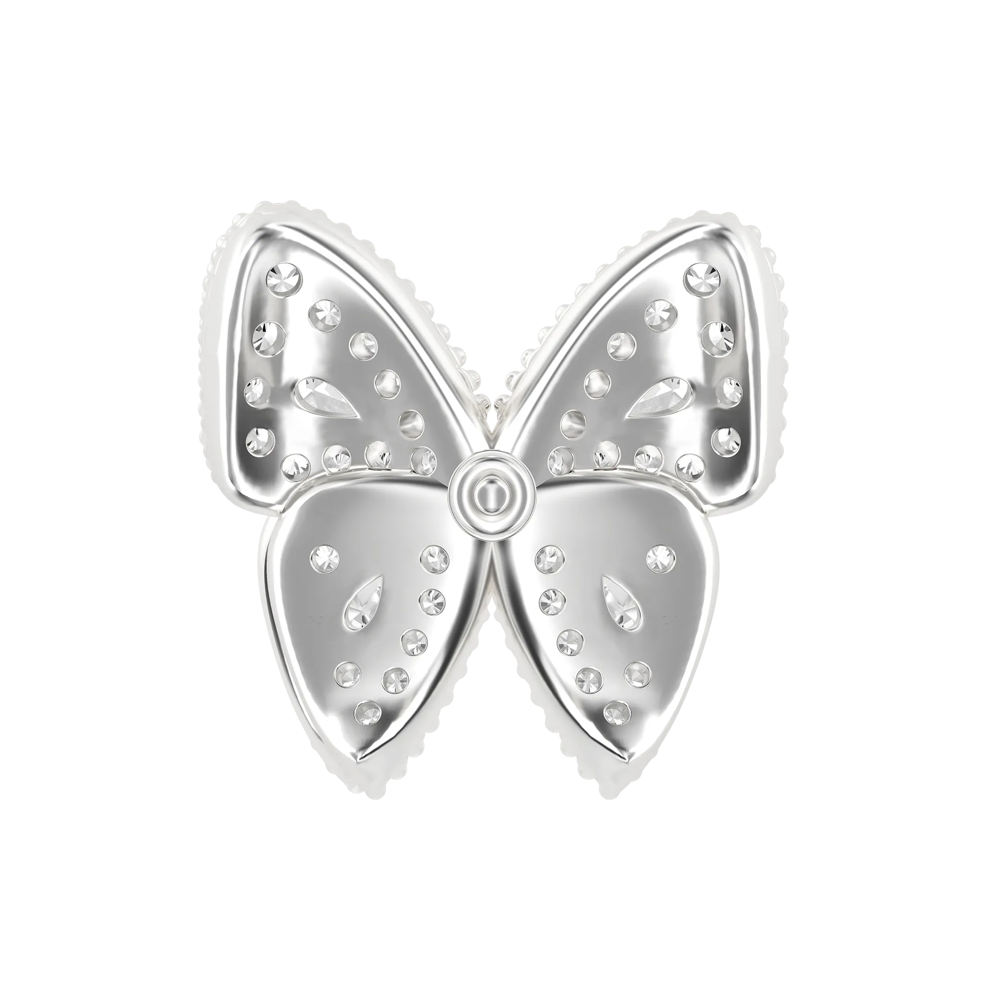 Women's Vivid Clustered Butterfly Stud Earring - Pair