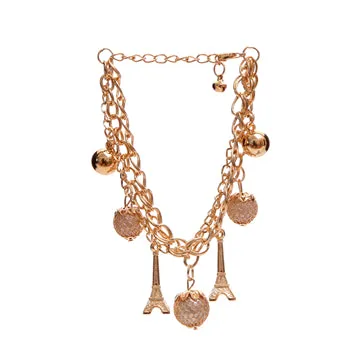 ZOSHI Bohemian Gold Color Chain Multilayer Beads Stretch Charm Bracelet & Bangle For Women pulseras mujer bracelet hot sale